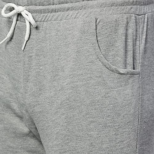 Image of Hubberholme Men's Cotton Blend Slim Fit All Season Wear Track Pants (Slant 3 Stripes Design)
