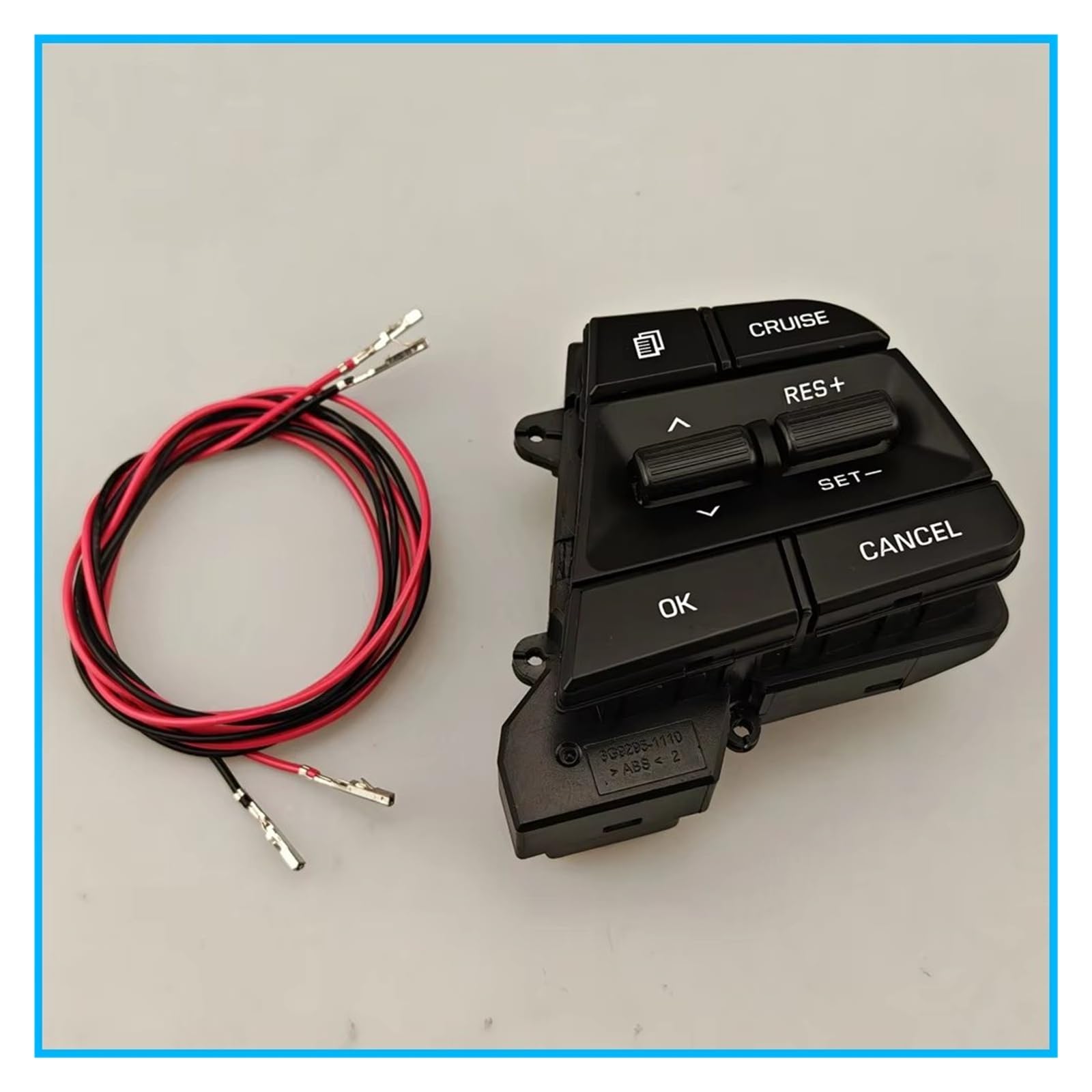 BotónControl Multifunción Volante Botón De Volante Interruptor Control Crucero Con Cable Para Hyundai Para Móvil Para Collar Para Solaris 1.6l 2016 2017 2018 2019