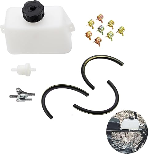 Línea de manguera de filtro de tanque de combustible de 0.3L para 33cc 43cc 47cc 49cc 2 tiempos Mini Moto Minimoto Niños Dirt Pocket Bike Scooter