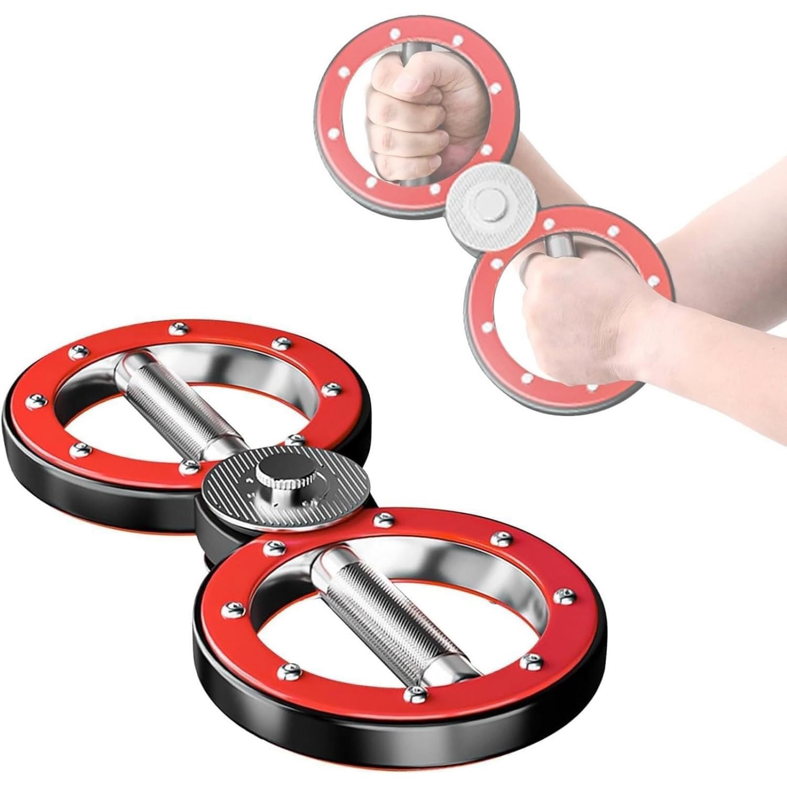 Rotating Burn Machine, 360 Degree Arm Workout Equipment, 12 Pounds Adjustable Resistance, Build Strength Quickly, for Upper Body Strength Training