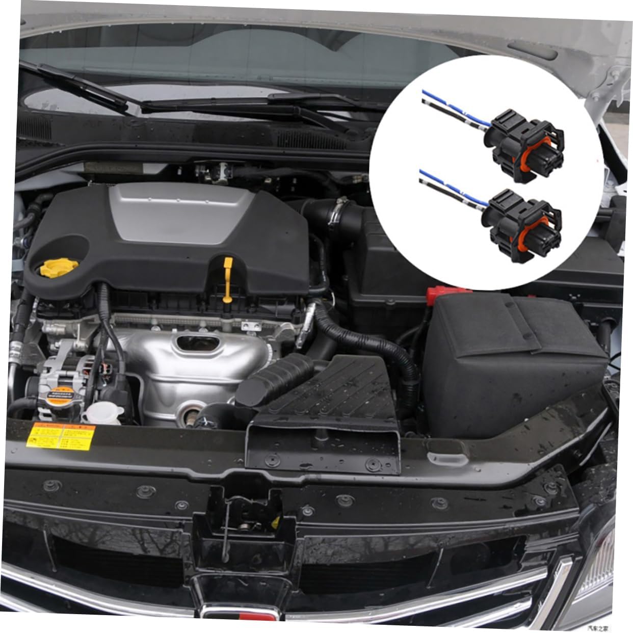 MAGICLULU 8pcs Fuel Injector Adapters Car Nozzle Connector Pin Connectors Kit Car for Repairing Supply Random Color