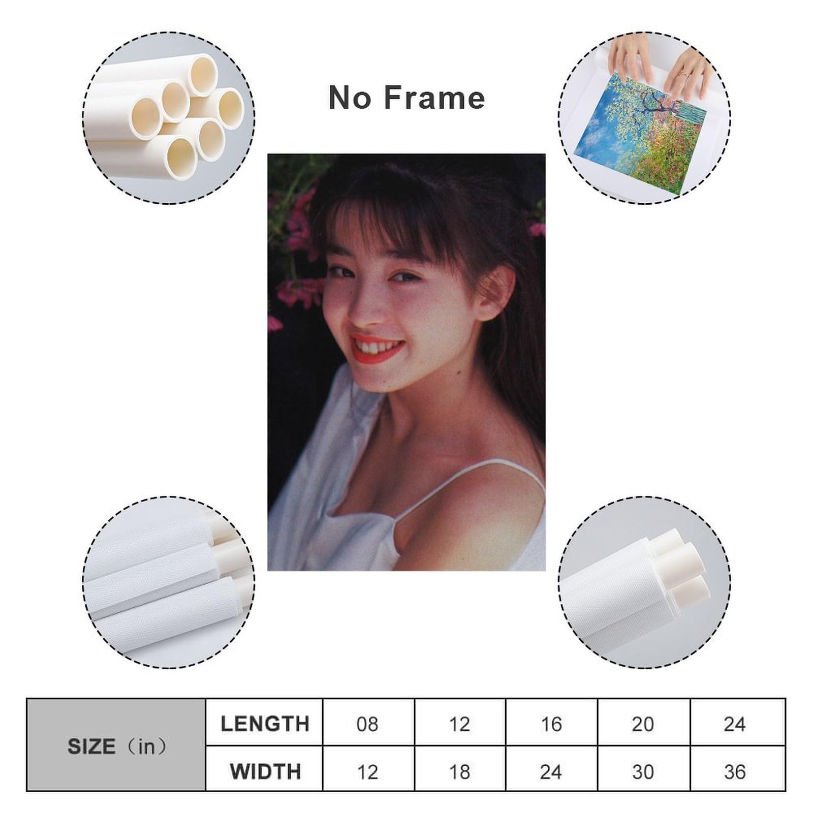 Amazon.co.jp: 宮沢りえ 初恋ガールアイドル写真ポスター (1) アート