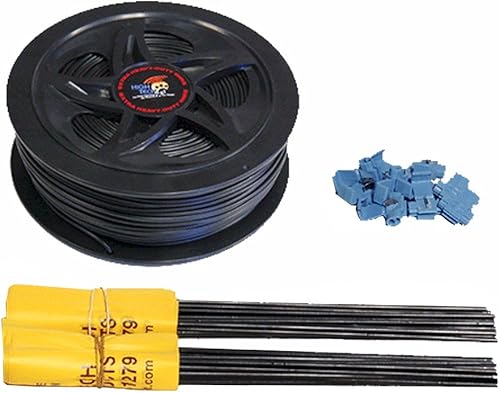 High Tech Pet Alambre de extensión de límite y kit de bandera BE-500 para sistemas de vallas humanas