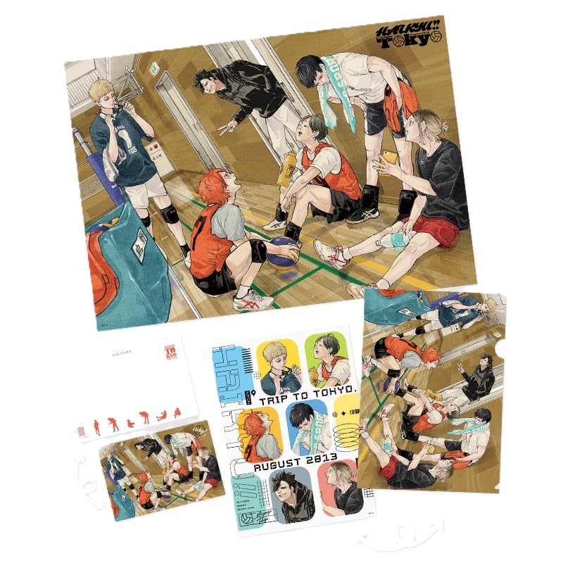 Amazon.co.jp: 3点セット 古舘春一描き下ろし！！ ハイキュー