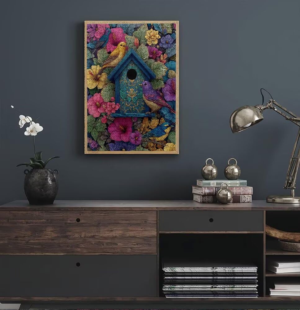 Kolor Ptaka, Klasyczna Puzzle 4000 Sztuk Dorosłych BLQSBGA7-344 | Wyzwanie Zagadki, Gry Logiczne Cała Rodzina, Stres, Wystrój Domu Miłośnicy Puzzle