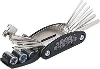 RiToEasysports Ferramenta de Combinação 13 Em 1 Durável para Guitarra, Multiferramenta para Reparo de Guitarra, Ideal para Guitarristas e Bateristas, Metal Preto