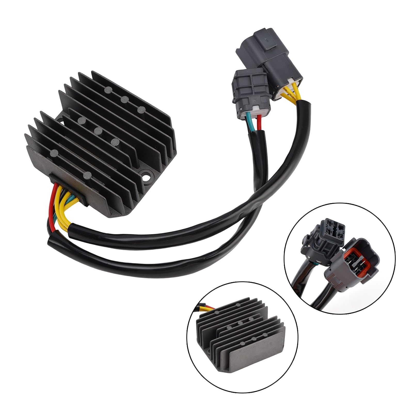 MAD HORNETS Rectifier Voltage Regulator 31600-Rca-000 Passend für Sym ATV Quad Lander 300S 06-14 600