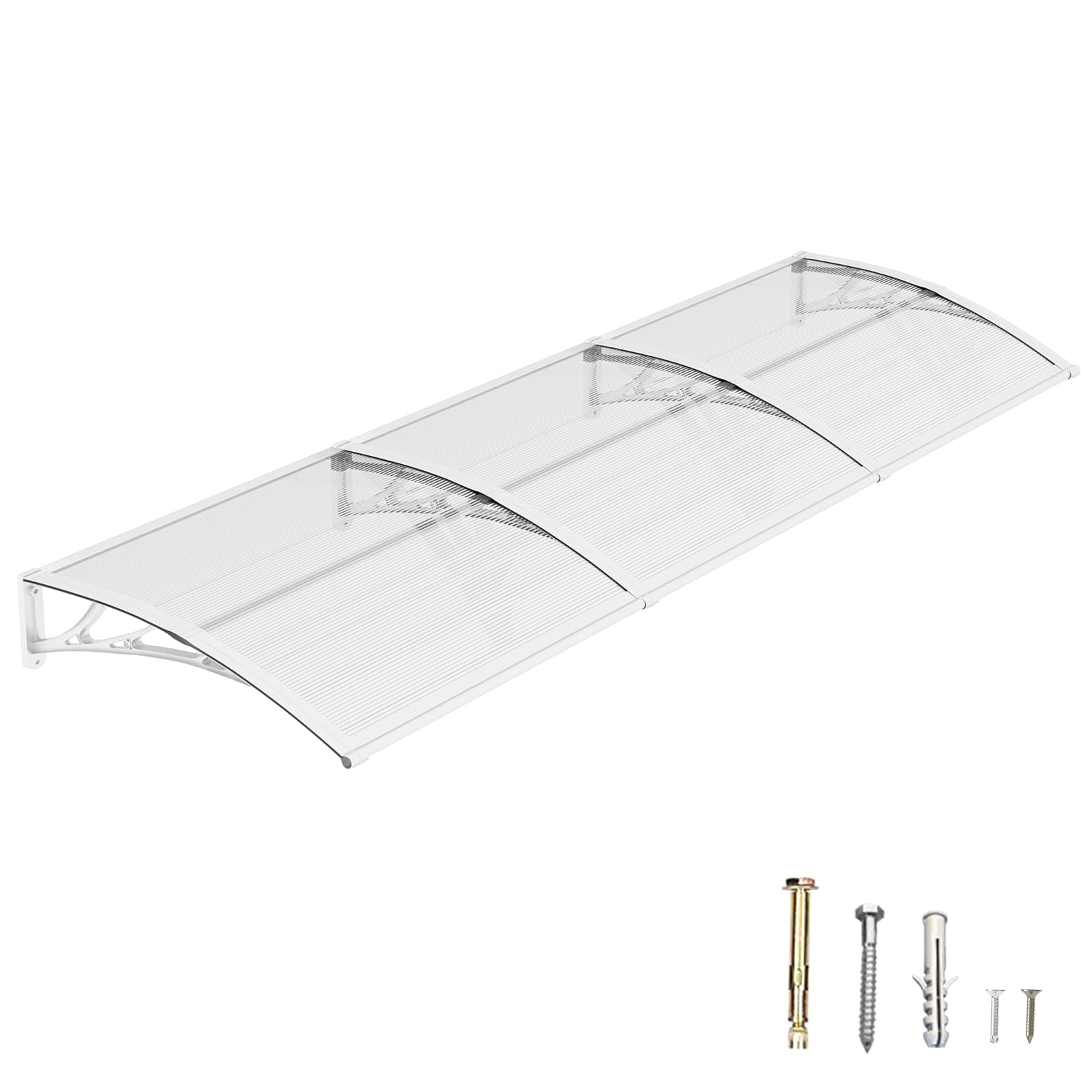 DAWNINGHOMM 100x300cm Door Canopy Outdoor Awning UV Protection — image 1