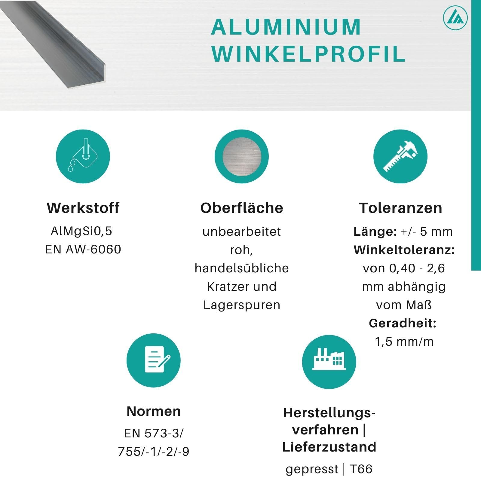 Aluminum Angle Up To 2 M Aluminium Profile L-profile Aluminum Profile - View #6