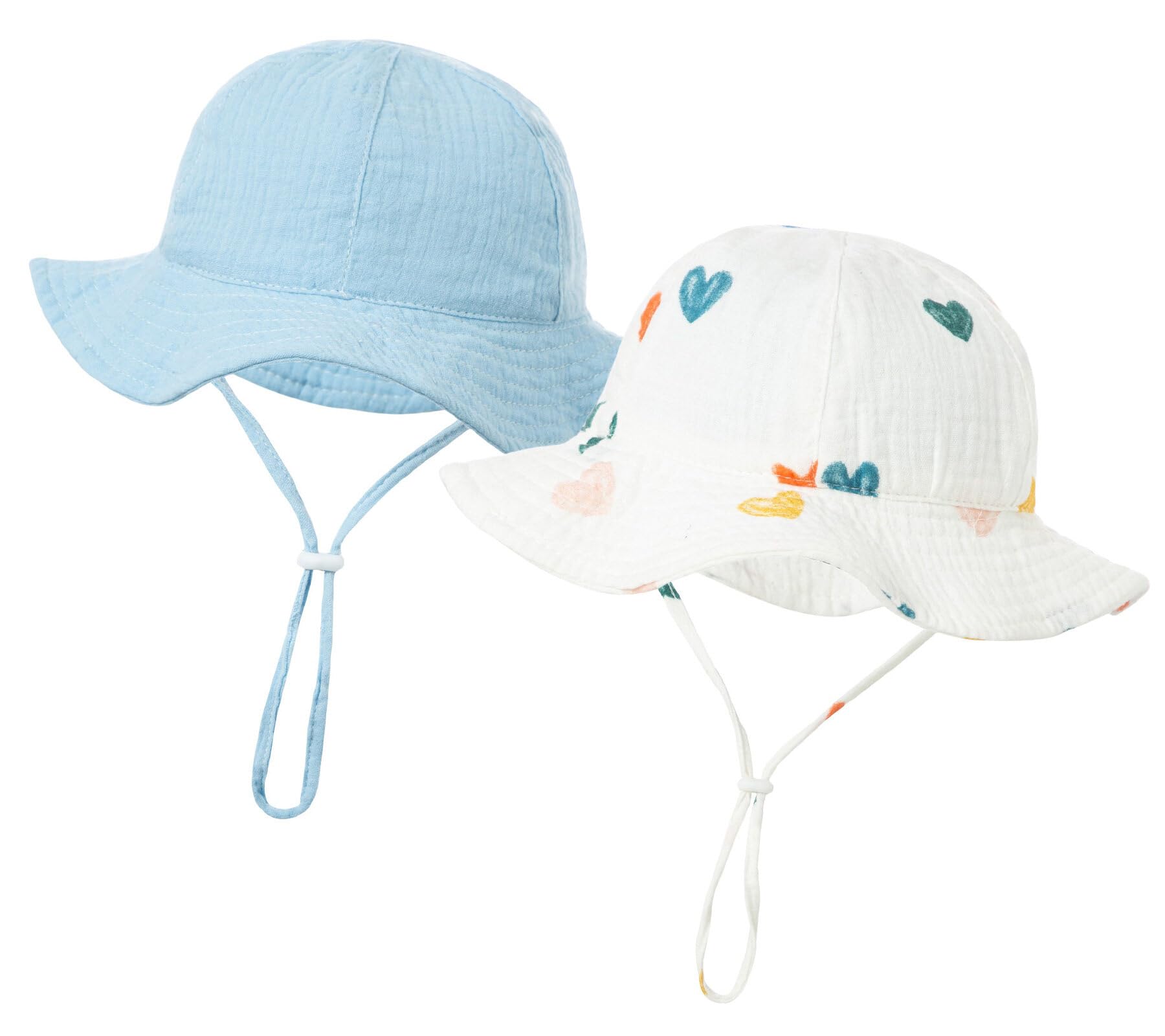 Gorro de pescador para bebé niño y niña con protección de sol para playa 6