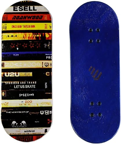 Miniatura 10 de NOAHWOOD Cubierta de diapasones (1.343x3.819 in 5-capas de madera de arce hecha a mano por NW11s Molds)+2 cintas de agarre (cremallera)