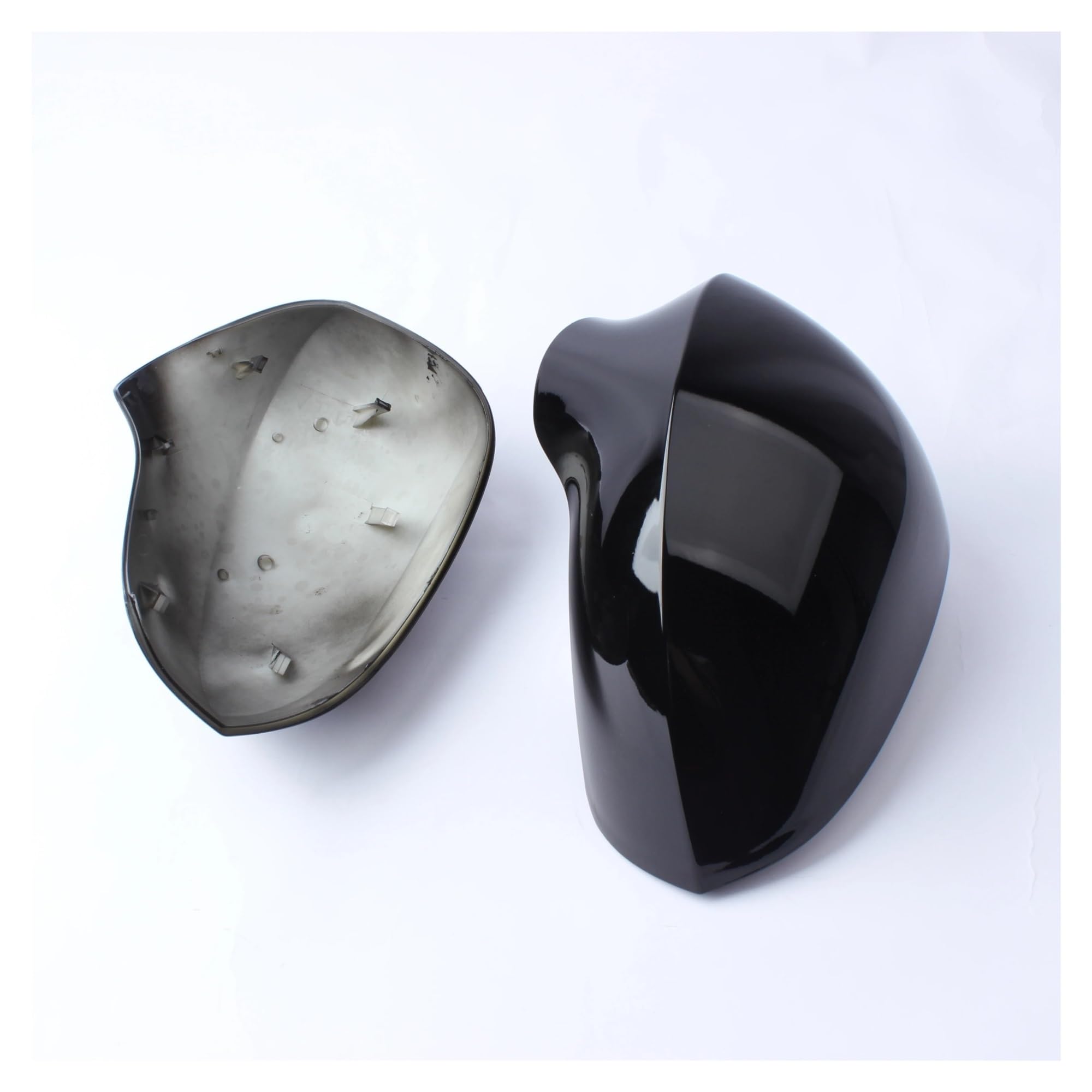 Calotta Specchietto Retrovisore Esterno Auto Per Seat Ibiza 6J EXEO 3R 2009-2017 Copertura Specchietto Retrovisore Di Ricambio | Protezione custodia nera lucida ABS 2 pezzi