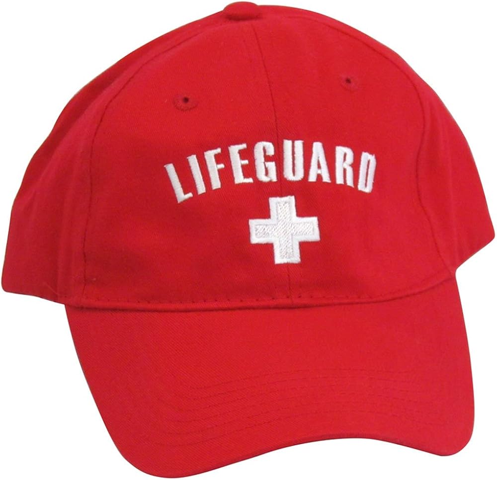 Red lifeguard hat Clearance