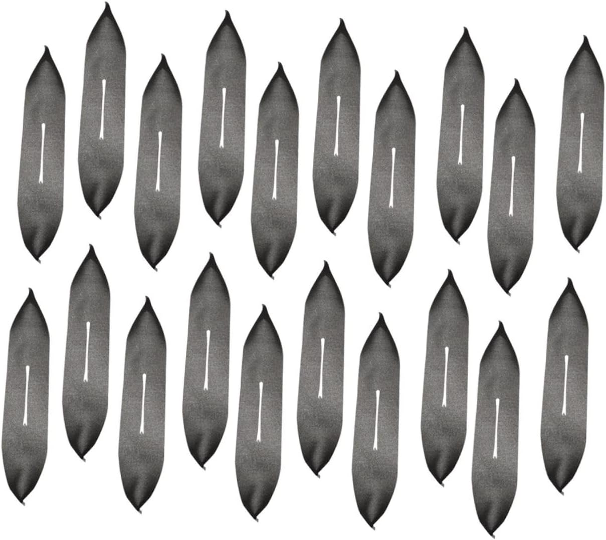 50Pcs Non-Slip Foam Hanger Covers for Clothes - Anti-Skid Hanger Grips Lightweight Sponge Protective Sleeves for Wood Plastic Metal Hangers Black