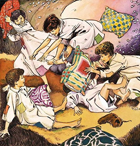 Kunst für Alle Impresión artística/Póster: Nadir Quinto A Pillow Fight Illustration from Peter...