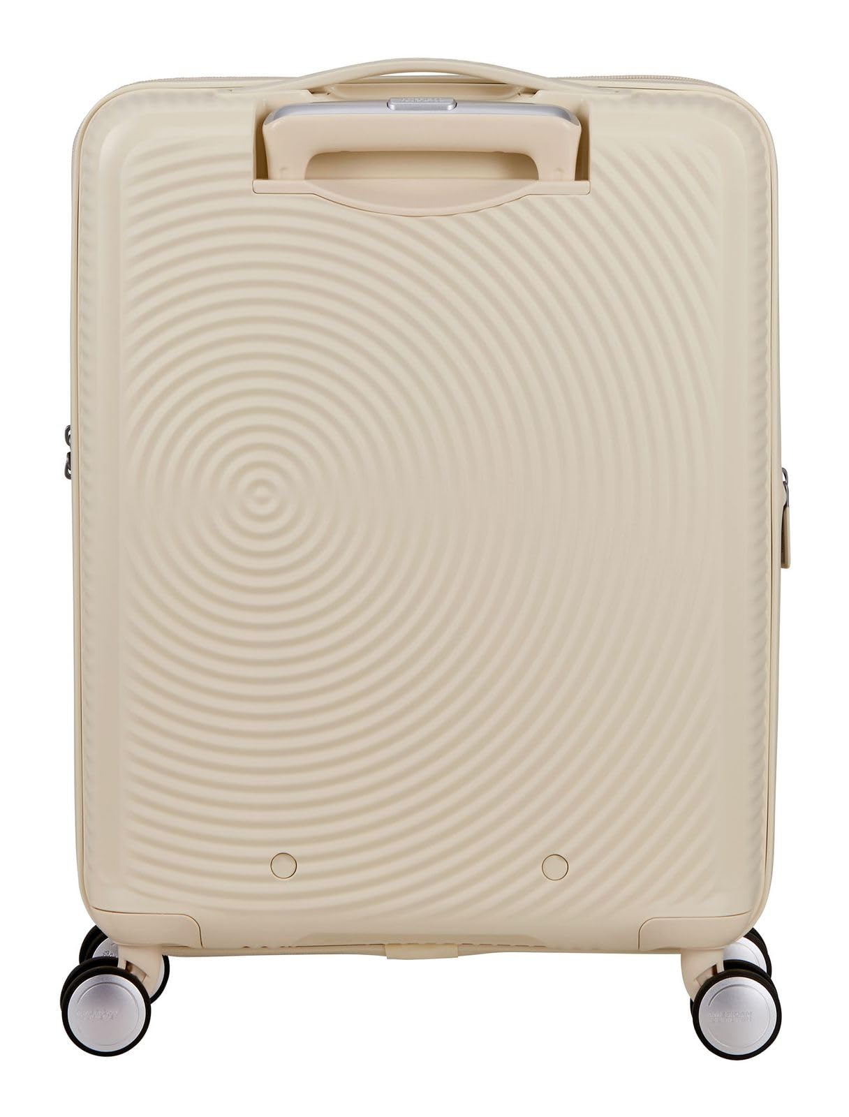 American Tourister carrello Soundbox Spinner 55/20 TSA EXP Trolley Coconut Sand avorio