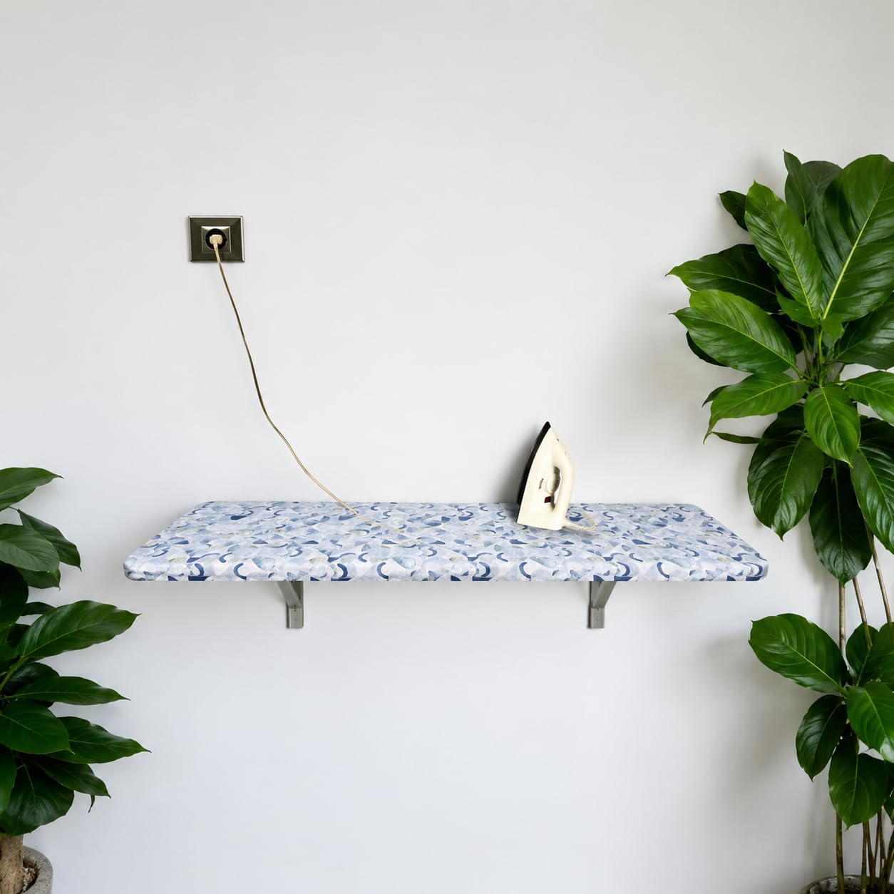 Foldable Wall Ironing Board - Space Saving Design -1 Foldable Wall Ironing Board - Space Saving Design -1