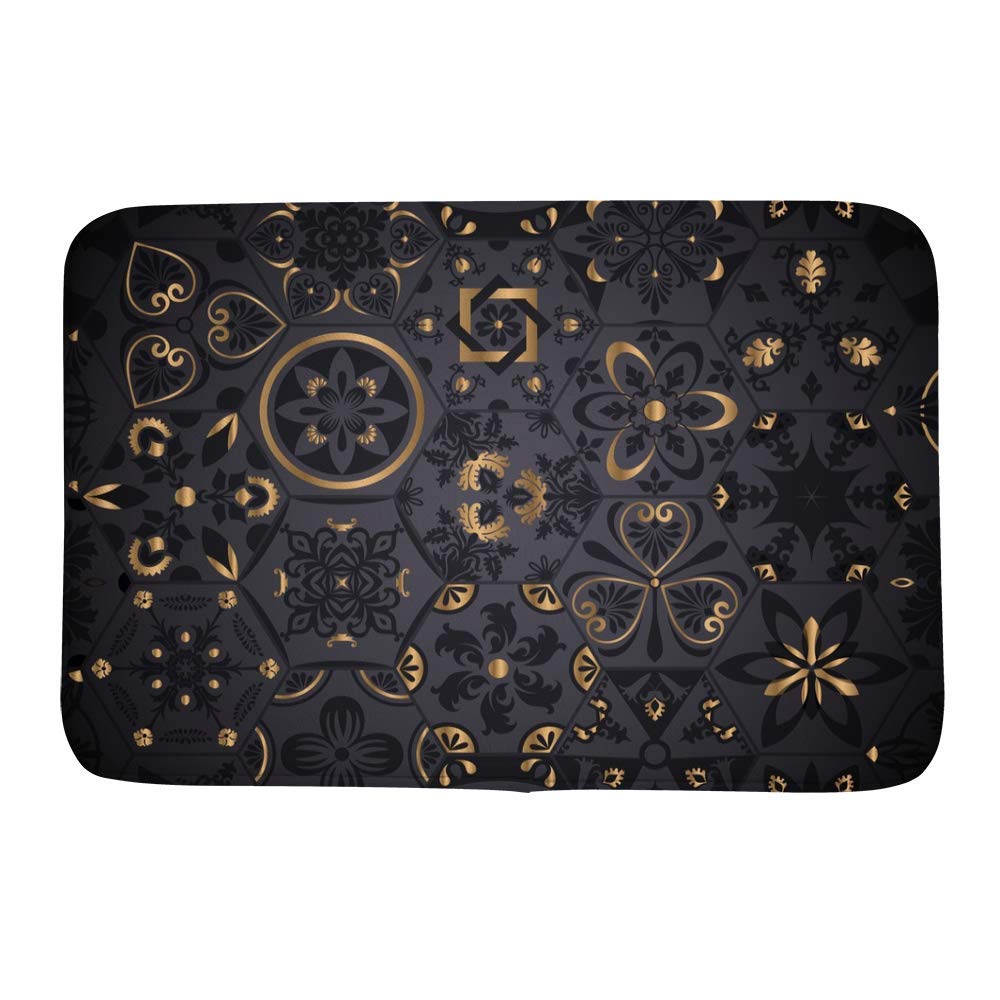 Tapis de bain absorbant et antidérapant lavable en machine 78x50 cm