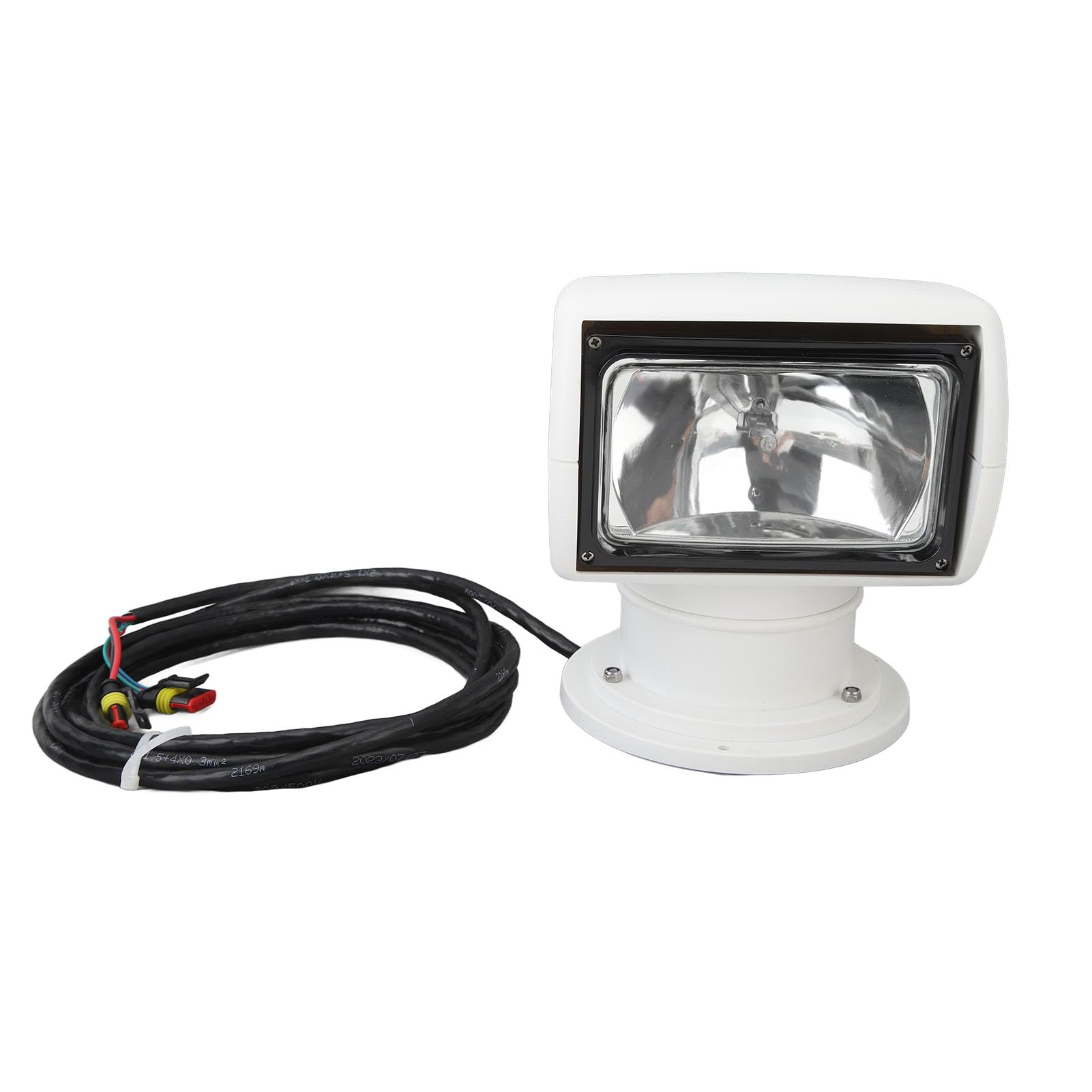 SUSTIVA PORTABLE HALOGENELLLIGHT 360 ° ROTATE IP67 Water Defiance 100W Marine Spotlight Remote Contrôle des bateaux de pêche des yachts (12V)