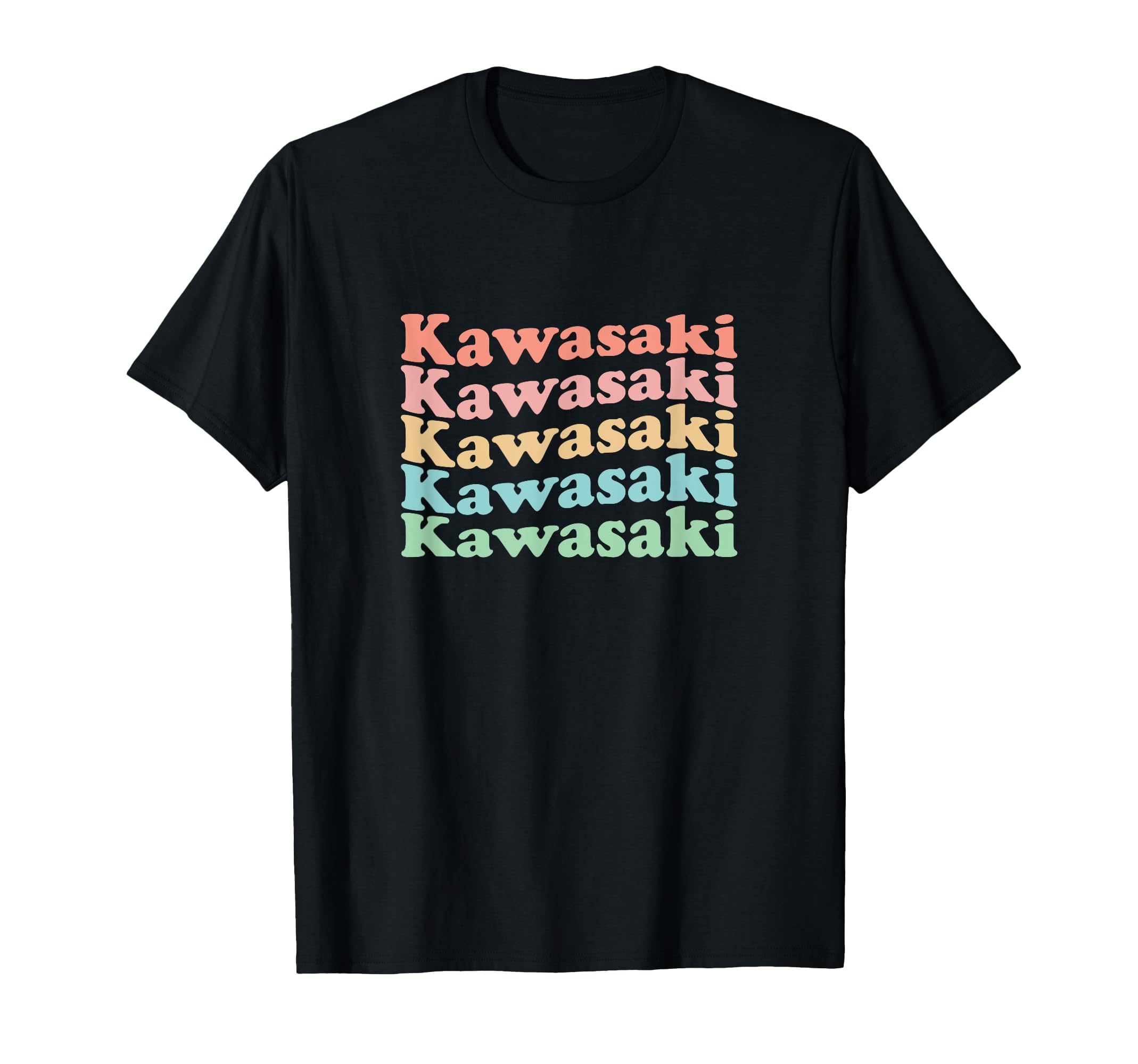 Vintage 70's Japan Hippie City - Retro Kawasaki T-Shirt