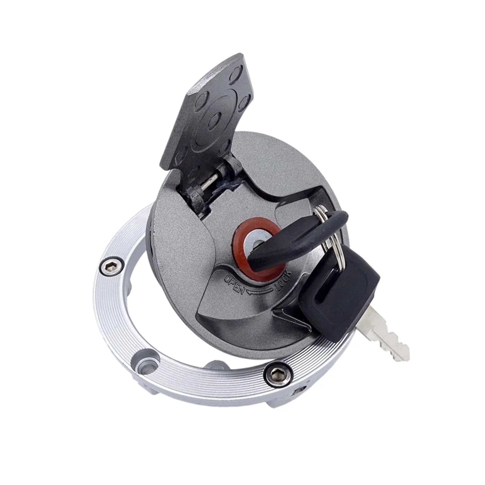 Motocicleta Tapa Gasolina 1 Juego De Tapa De Tanque De Combustible para Motocicleta Llave De Bloqueo para Kawasaki EX 250 EX250 Ninja250 EX300 Ninja300 Z250 Z300 Z 300 Z250SL