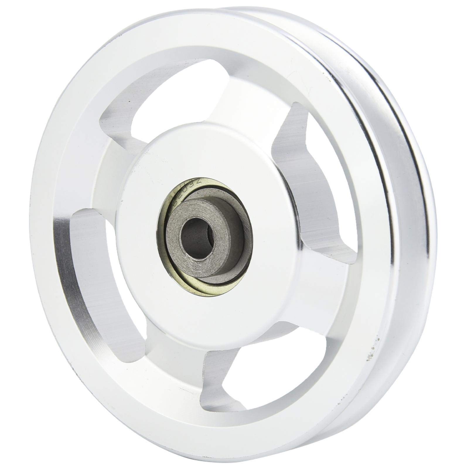 Tbest Roue Poulie Gorilla,90Mm Seilrolle,Roue De Poulie De Gymnaique,Poulie De Fitness en Alliage D'Aluminium,Accessoires De Gymnaique À Domicile,Accessoire De Musculation d'exercice(115Mm)