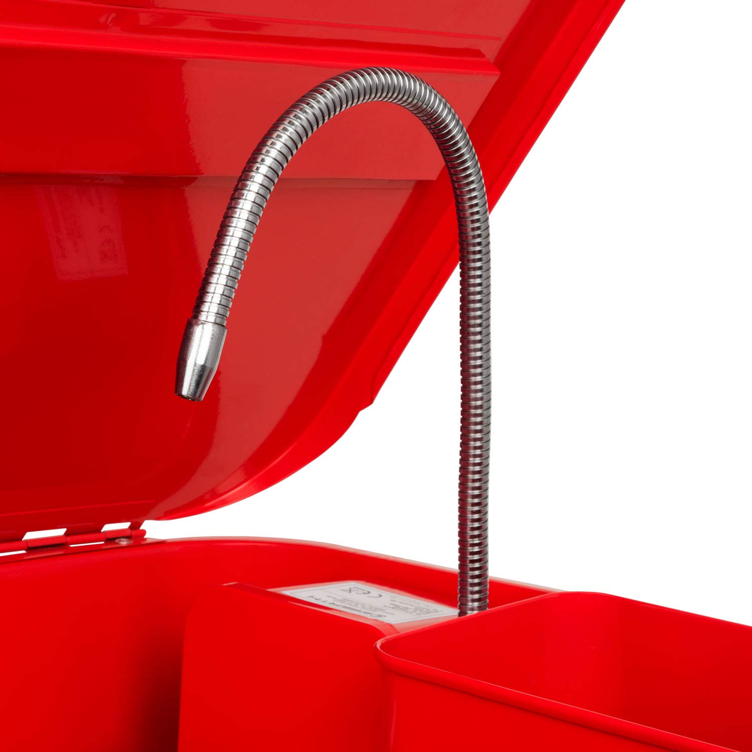 EBERTH Fontaine de Dégraissage des Pièces Mécaniques avec Pompe et Grand Bac de Lavage de 80L, Fontaine de Nettoyage Professionnel pour Atelier mécanique, Appareil électrique avec Débit de 10L/Min