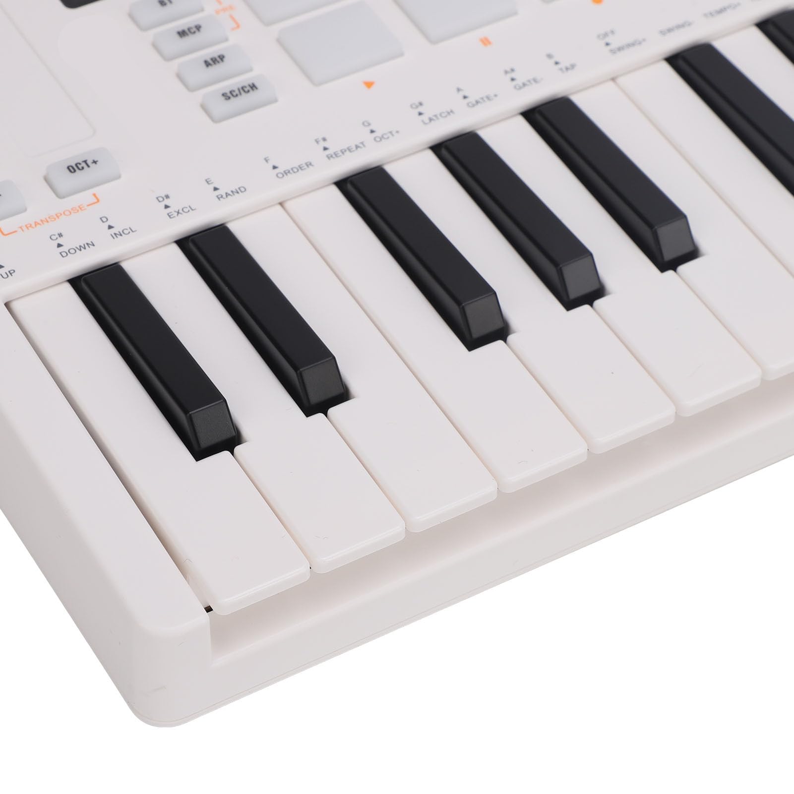 Controller MIDI Wireless, 25 Chiavi Sensibili alla Velocità, Compact per Produttori di Musica, Controller MIDI per Studio Casa, Sintetizzatore Virtuale, DJ e Musicisti Elettronici