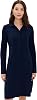 Vince Womens Long Sleeve Polo Dress