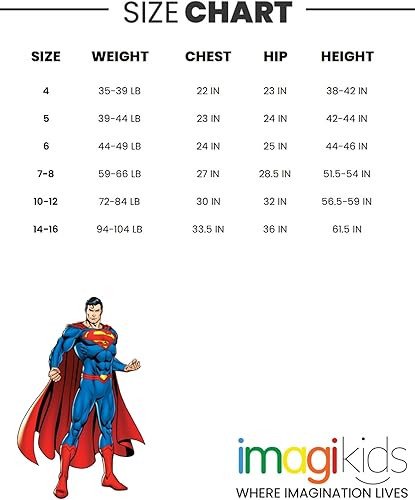 Miniatura 6 de DC Comics Liga de la Justicia Batman Superman Wonder Woman - Paquete de 3 camisetas de manga larga para niños pequeños y grandes