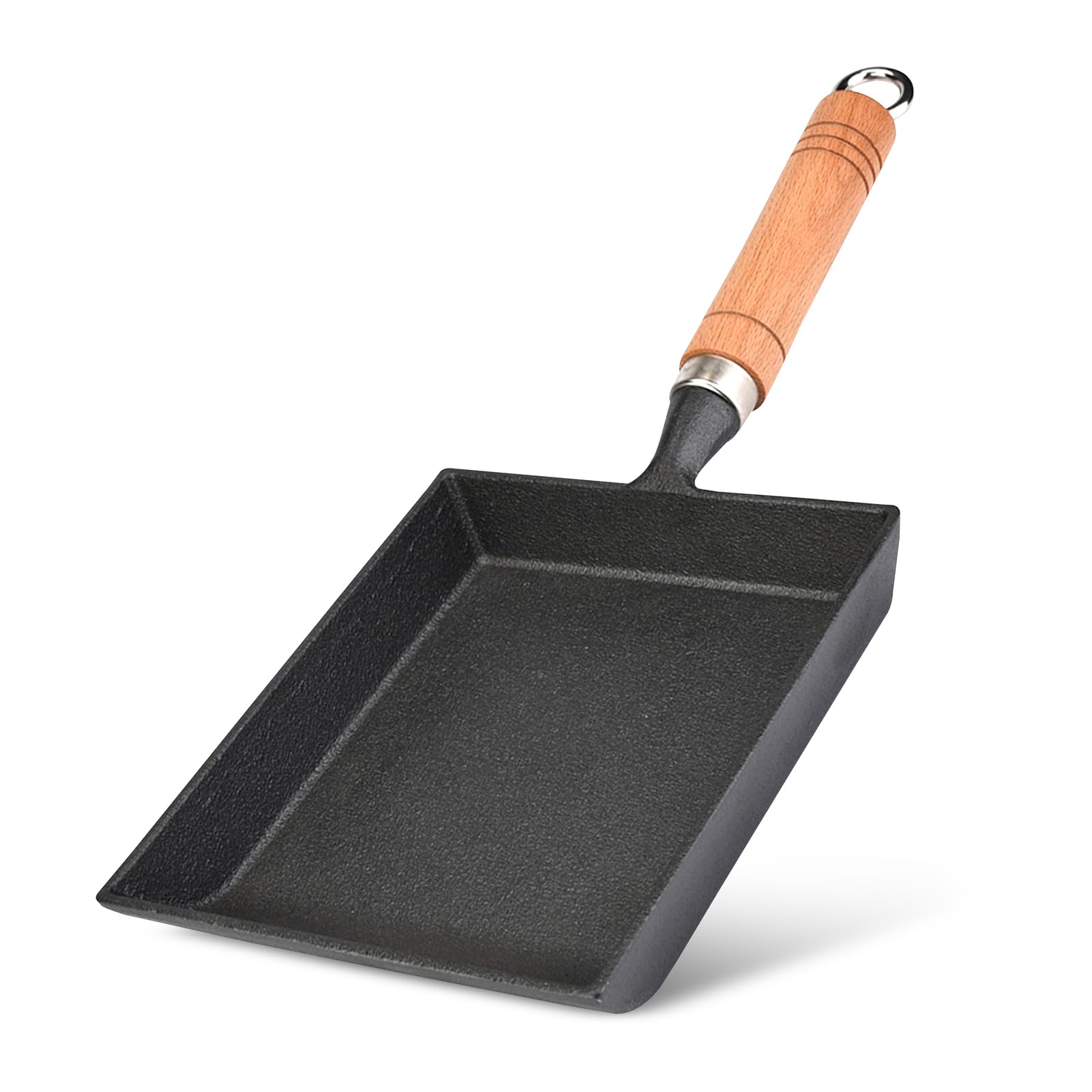 Amazon.com: Cast Iron Skillet Tamagoyaki Pan Japanese Omelette Pan