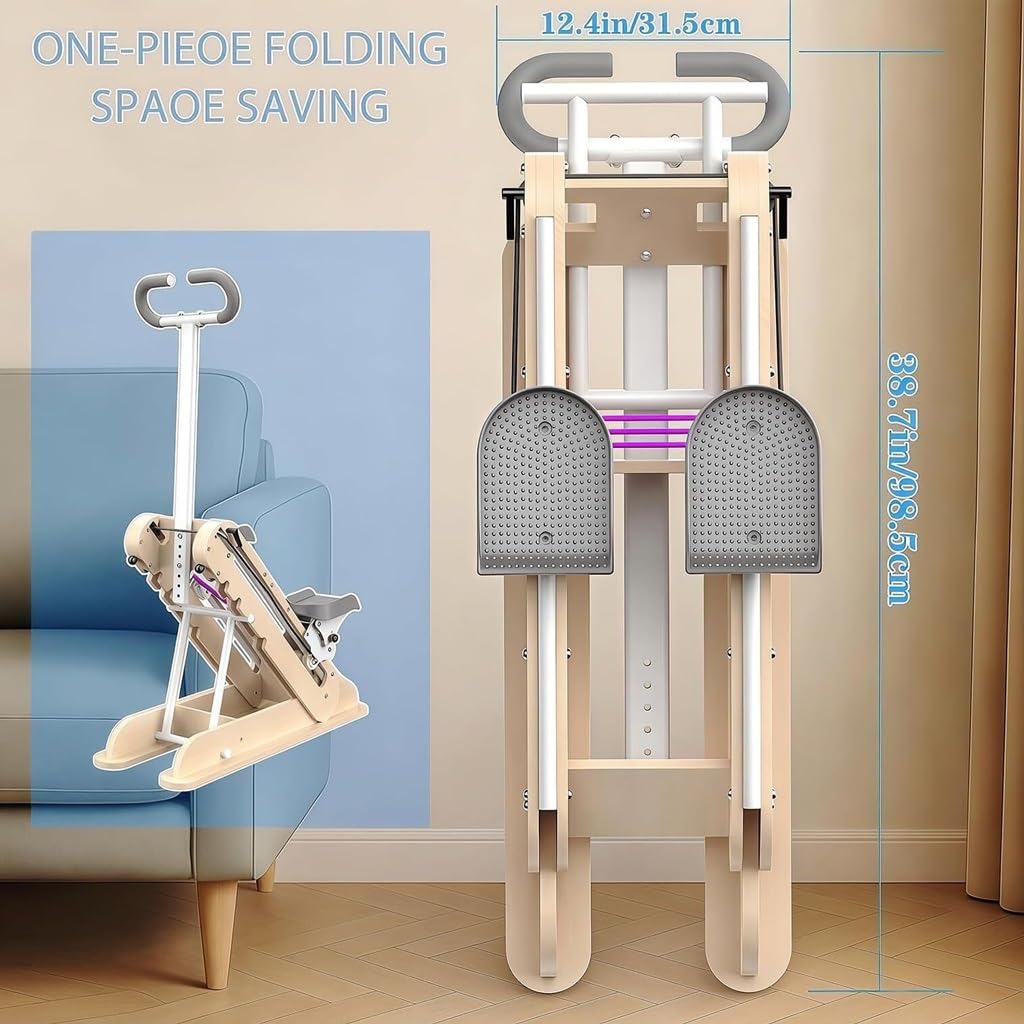 Macchina multifunzionale per scalare le scale, attrezzatura per esercizi stepper per palestra domestica allenamento fitness con resistenza regolabile