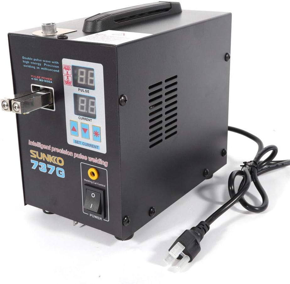 Hand Held 737G Battery Spot Welder Machine Pulse&Current Display US STOCK