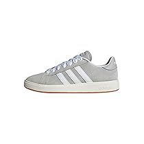 adidas Uomo Grand Court Base 00s Shoes, Grey Two, Cloud White, Gum, 44 EU
