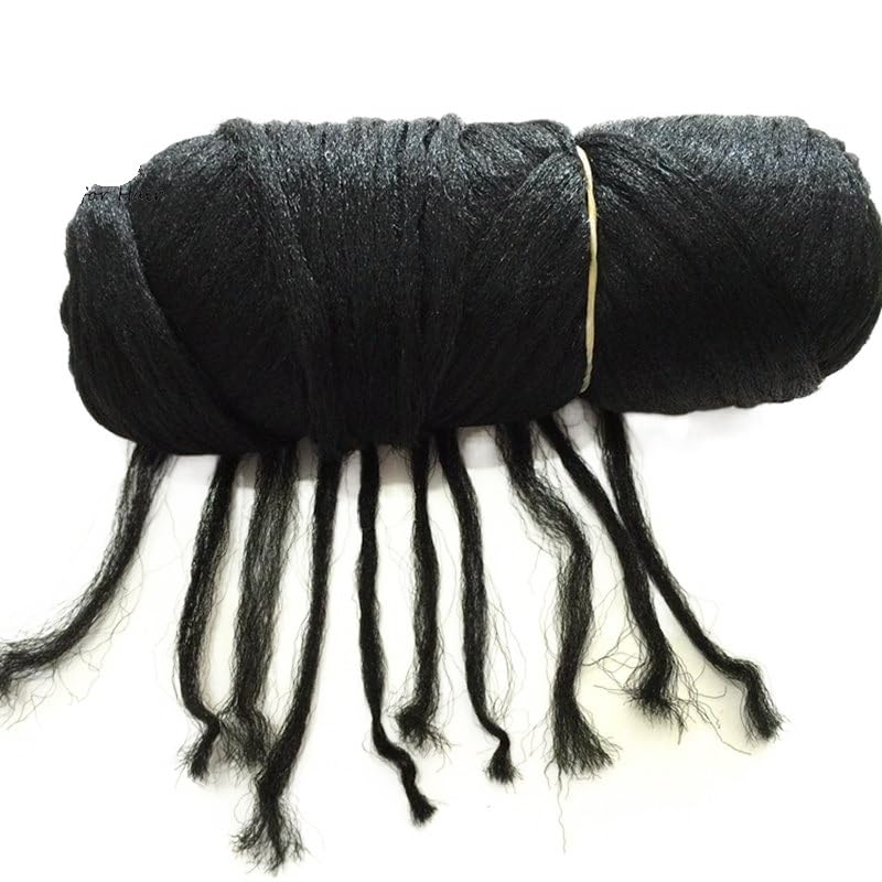 70g di capelli di lana brasiliana a bassa temperatura, ignifughi, in fibra sintetica for realizzare trecce a scatola(#Purple)