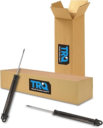 Miniatura 1056 de TRQ Juego de amortiguadores traseros compatible con Chevrolet Aveo 2004-2011 Aveo5 2009 Pontiac G3 2007-2011