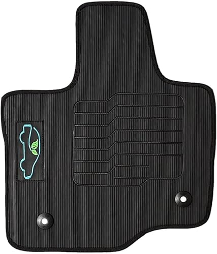 Miniatura 9 de ecoMats Alfombrillas de goma de ajuste personalizado para Ford F150 SuperCrew 2015 2016 2017 2018 2019 2020 2021 2022 con almohadilla antideslizante