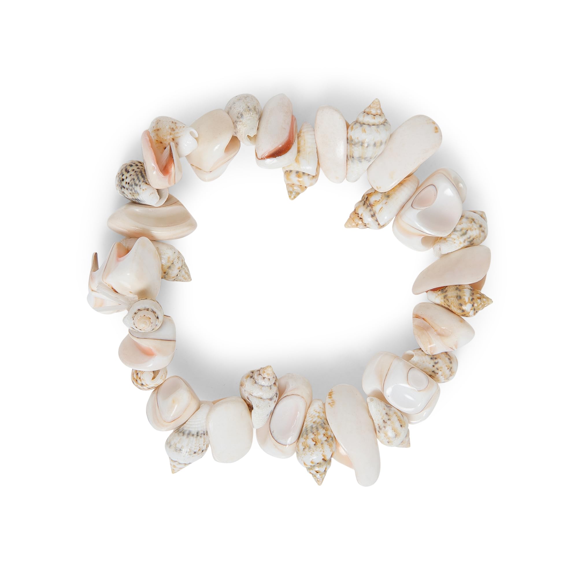Seashell Bracelet for Women | Trendy Wrist accessories | Fancy & Stylish Jewellery | Adjustable and Comfortable Fit | Boho Accessory | Lightweight | White Color | 1 pc-image-21