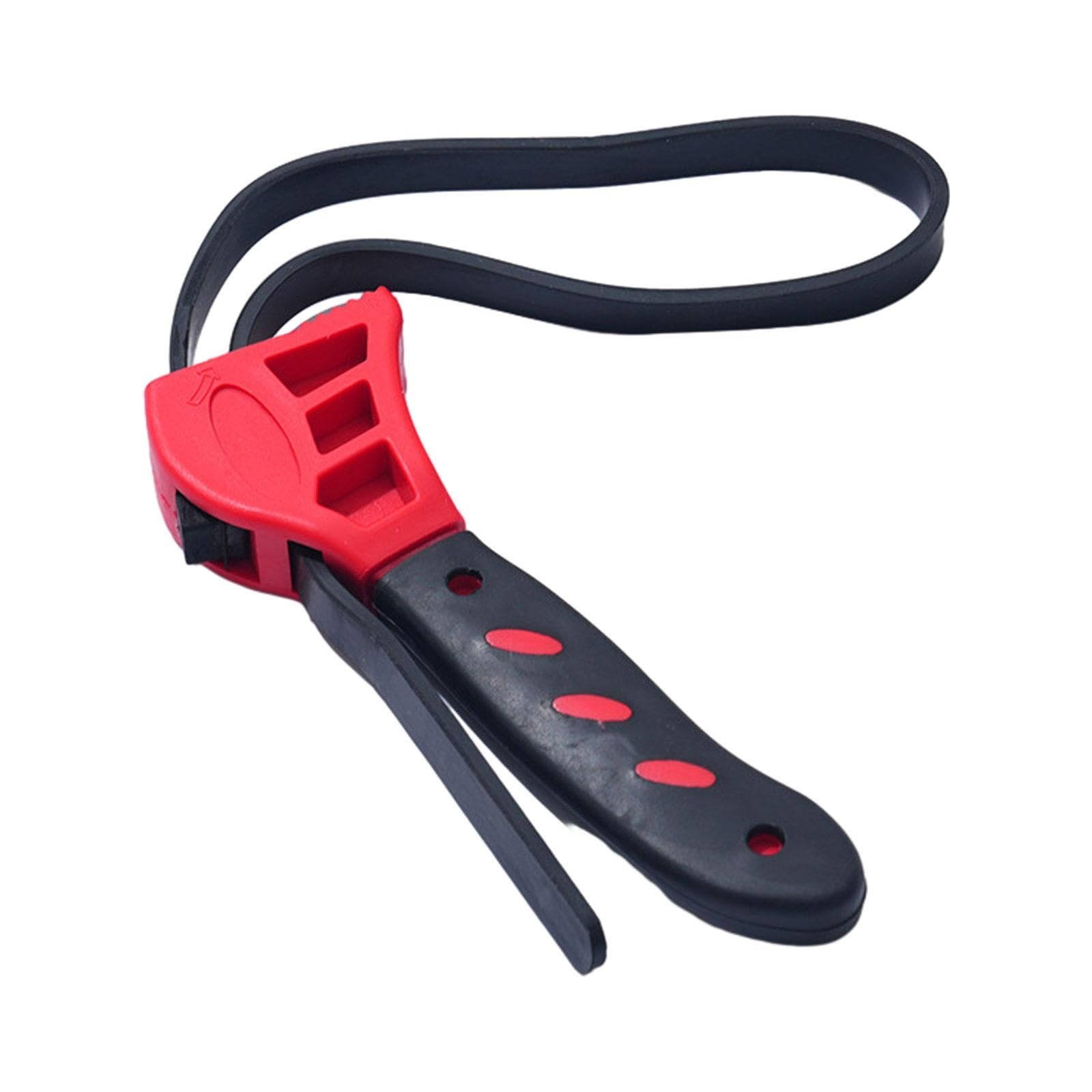 MYCENSE Rubber Pipe Wrench Adjustable Multifunctional Flexible Universal Jar Opener Plumbers Spanner for Sinks, Taps Lightweight, 8inch