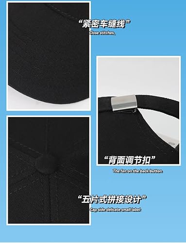 Miniatura 8 de Quanhaigou Gorra de béisbol para papá, ajustable, a la moda, para hombres, mujeres, polo, camionero, estilo unisex