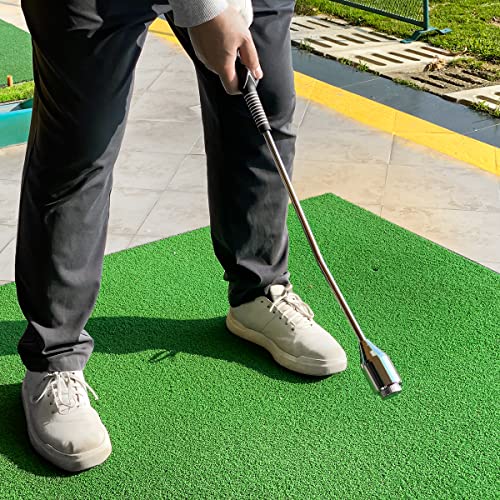 Golf Swing Trainer Aid, Golf Grip Trainer for Warm-up, Swing Tempo Training - Weighted Golf Club for Indoor Practice, Right-Handed Chipping Hitting Golf Accessories by Golfupp - Used condition - Image 5