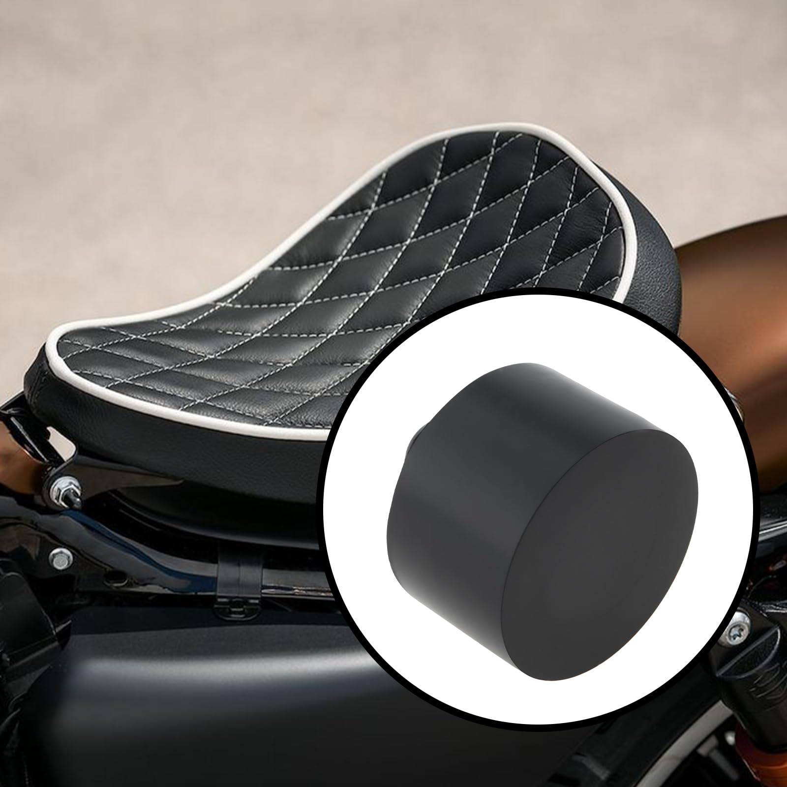 Cuscinetti in gomma per sedile moto 8 mm 25x15 mm compatibili Honda