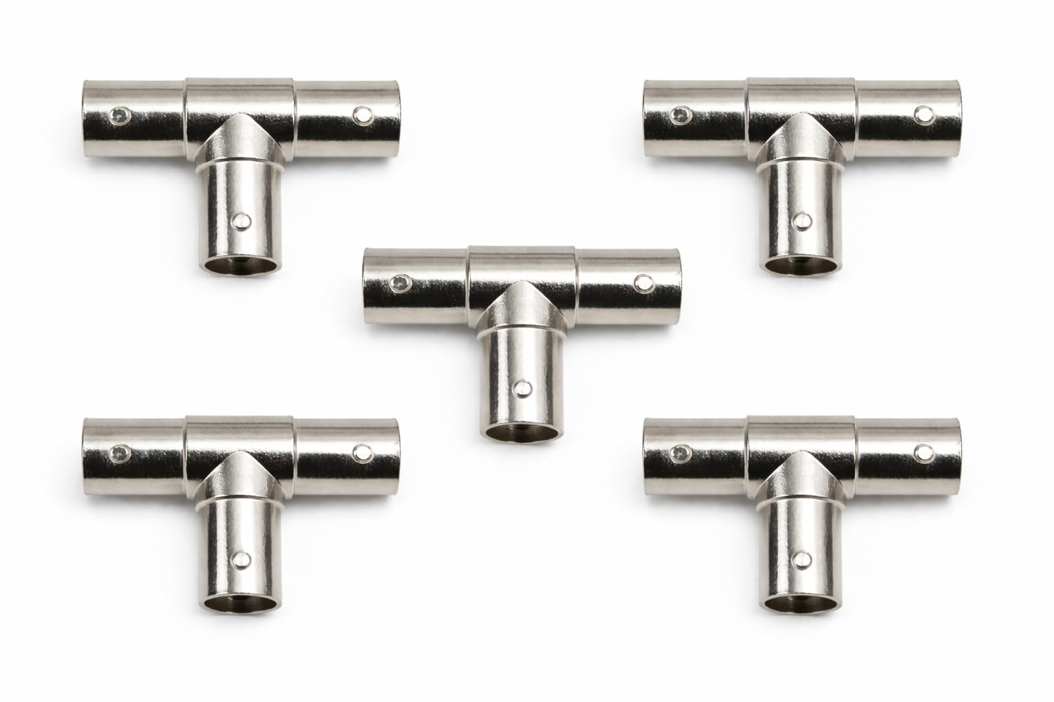 BNC Female to Dual Female Adapter T Type RF Coaxial Connector 3-Way BNC Jointer for CCTV DVR Camera Analog Security Video Cable- (Pack of 5)-image-33