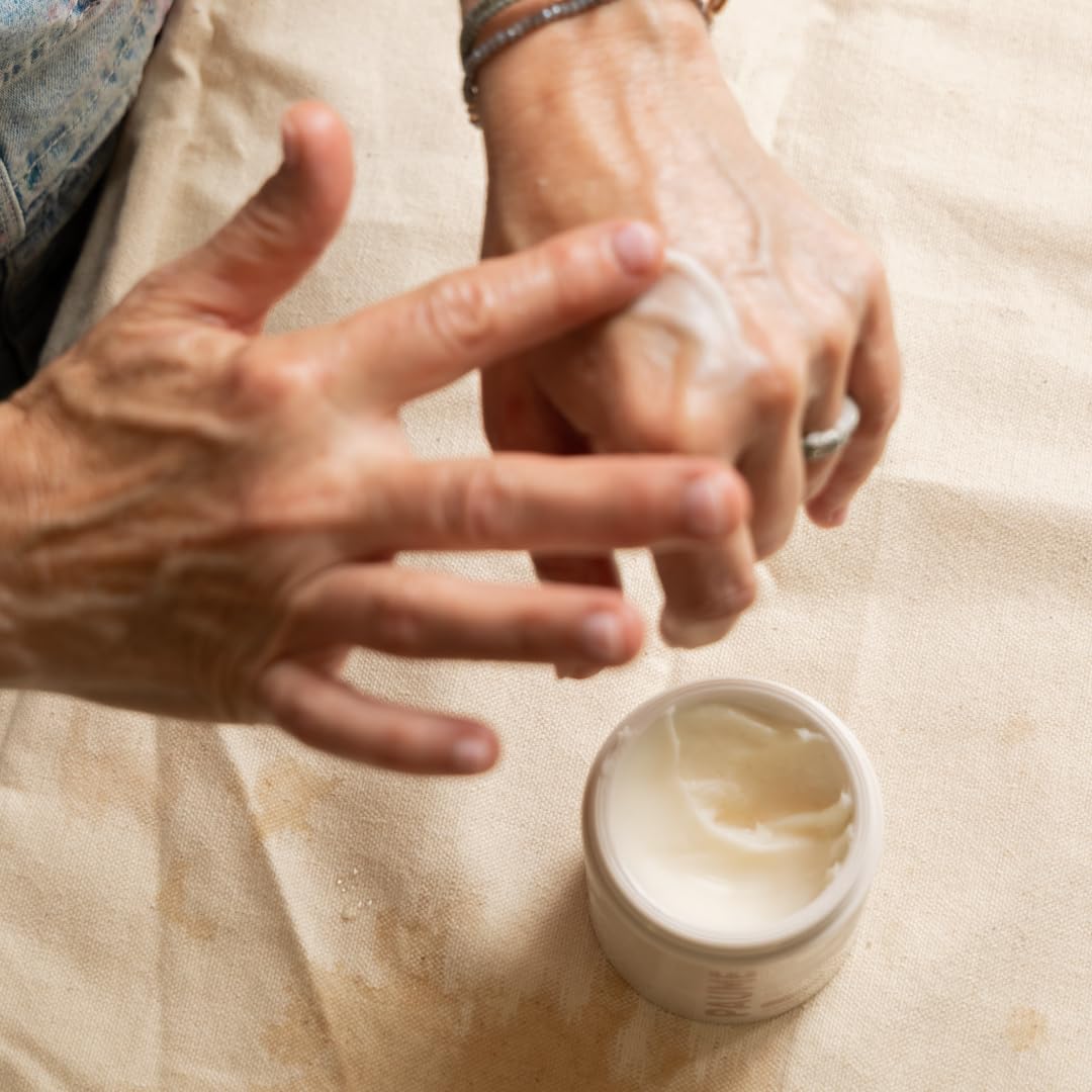 PAUME Overnight Hand and Foot Hydration Mask, Moisturizing Treatment for Dry Hands, Dry, Cracked Feet, Shea Butter, Unscented, Restores Softness & Smoothness, 3.4 oz