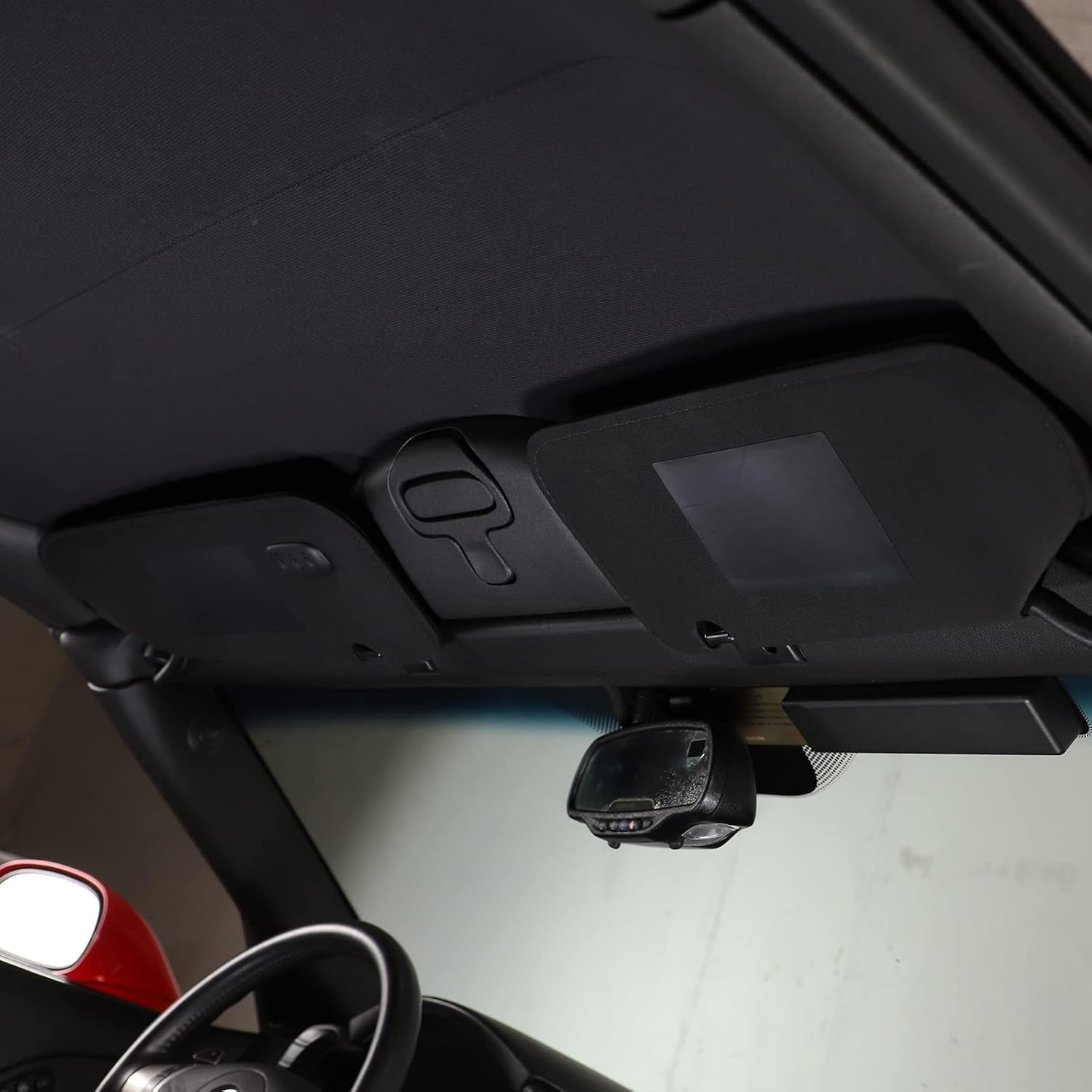 PIUGILH Car Sun Visor Stickers, Sun Visor Vanity Mirror Decal Car Accessories Fit for Corvette C6 2005 2006 2007 2008 2009 2010 2012 2013 Interior Decoration Stickers