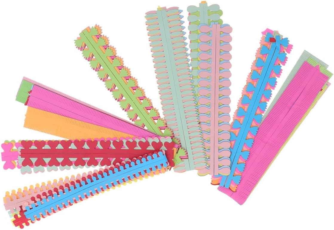PLAFOPE Handmade Colorful Paper Quilling Strips for DIY Crafts Includes No for Quilling Art Projects Floral Designs and Decorative Paper Crafting