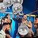 30 PCS Disco Ball Balloons Different Sizes- 4D Large Disco Balloons 10 Inch 15 Inch 18 Inch 22 Inch Assorted Round Metallic Silver Disco Balloons for Disco Themed Party Decor Supplies