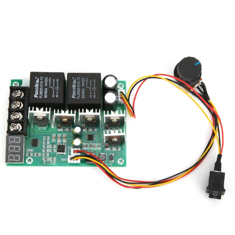 Speed Controller CW CCW Terminal PWM potentiometer with switch DC Brush ...