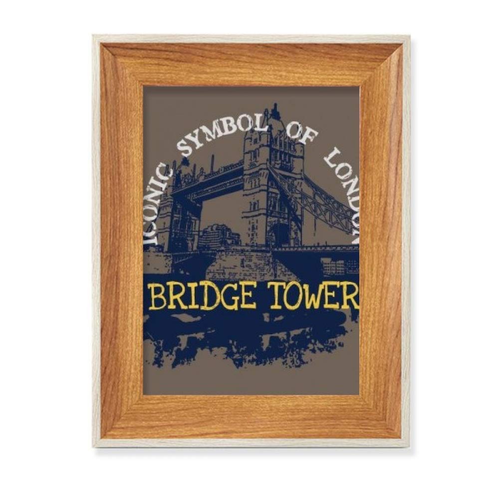 Cadre de Photo en Bois London Bridge Contre la Monotonie des Bureaux Ternes