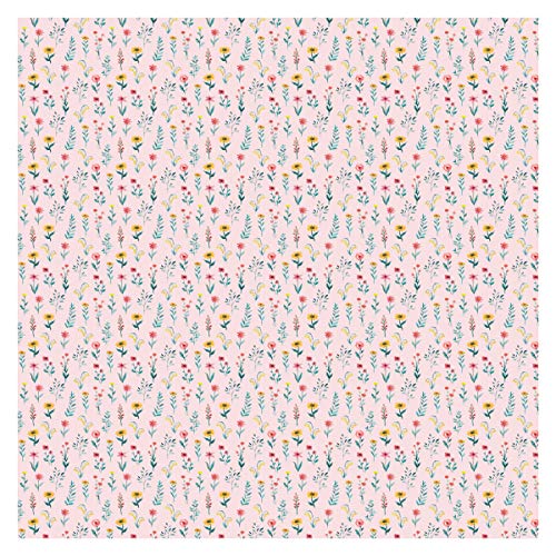 Image of Stephen Joseph, Muslin Swaddle Blanket for Baby Girls and Boys, Newborn Receiving Blanket for Swaddling, 100% Cotton Baby Swaddle Wrap, Receiving Swaddle Wrap, 47 x 47 inches, Wildflower